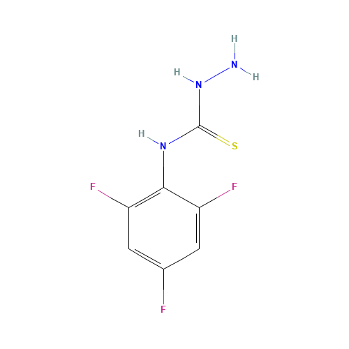 4-(2,4,6-Trifluorophenyl)-3-thiosemicarbazide (CAS: 206761-92-4) - Related Chemical Product