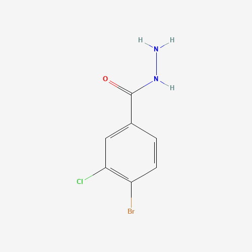 4-Bromo-3-chlorobenzhydrazide (CAS: 148993-19-5) - Related Chemical Product