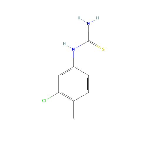 1-(3-Chloro-4-methylphenyl)-2-thiourea (CAS: 117174-84-2) - Related Chemical Product