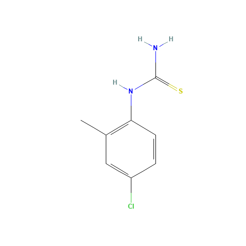 1-(4-Chloro-2-methylphenyl)-2-thiourea (CAS: 63980-71-2) - Related Chemical Product