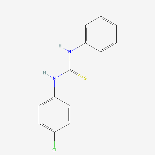 1-(4-Chlorophenyl)-3-phenyl-2-thiourea (CAS: 7392-67-8) - Related Chemical Product