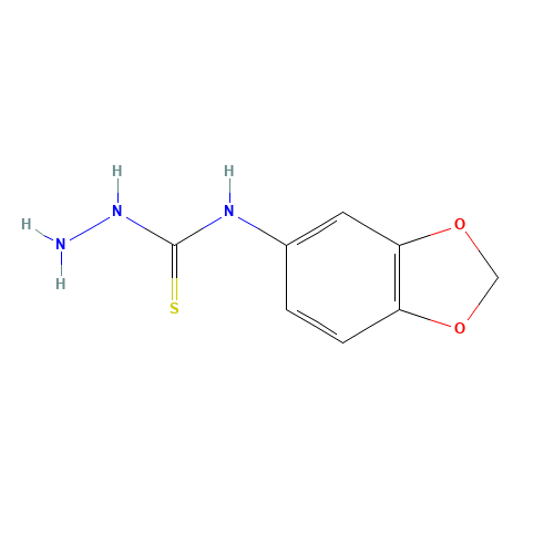 4-(3,4-Methylenedioxyphenyl)-3-thiosemicarbazide (CAS: 206761-71-9) - Related Chemical Product