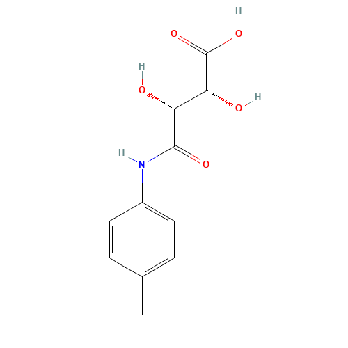 (+)-4'-Methyltartranilic acid (CAS: 206761-79-7) - Chemical Structure and Molecular Formula 