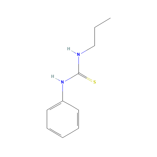 1-Phenyl-3-propyl-2-thiourea (CAS: 13140-47-1) - Related Chemical Product