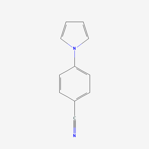 1-(4-Cyanophenyl)pyrrole (CAS: 23351-07-7) - Chemical Structure and Molecular Formula 