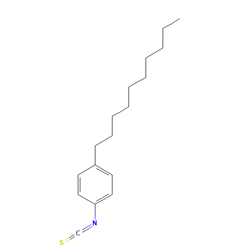 4-Decylphenyl isothiocyanate (CAS: 206559-54-8) - Related Chemical Product