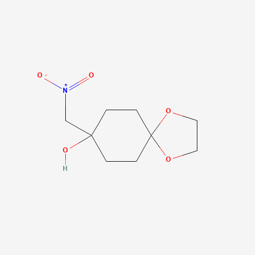 8-(Nitromethyl)-1,4-dioxaspiro[4.5]decan-8-ol (CAS: 879514-21-3) - Related Chemical Product