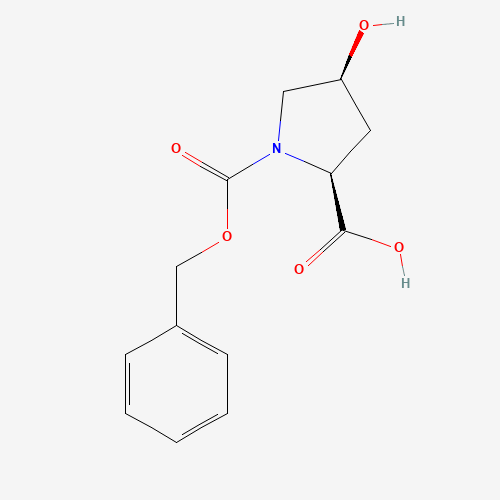 (2S,4S)-1-(Benzyloxycarbonyl)-4-hydroxypyrrolidine-2-carboxylic acid (CAS: 13504-86-4) - Related Chemical Product