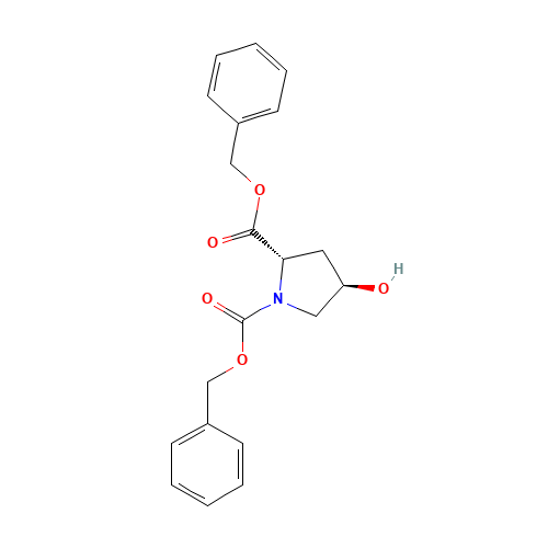 (2S,4R)-1,2-dicarbobenzyloxy-4-hydroxypyrrolidine (CAS: 13500-53-3) - Related Chemical Product