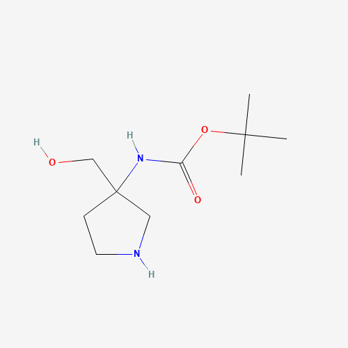 tert-Butyl 3-(hydroxymethyl)pyrrolidin-3-ylcarbamate (CAS: 475469-15-9) - Related Chemical Product