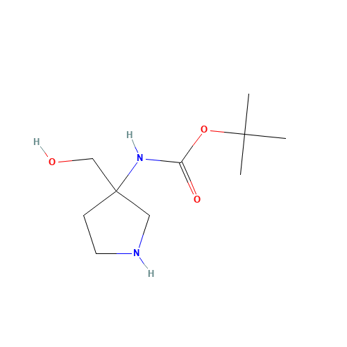 tert-Butyl 3-(hydroxymethyl)pyrrolidin-3-ylcarbamate (CAS: 475469-15-9) - Related Chemical Product