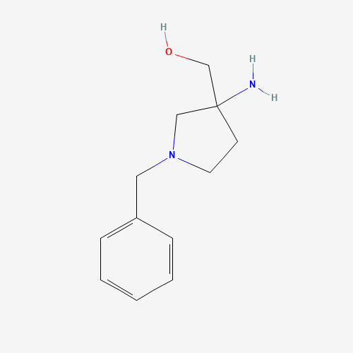 (3-Amino-1-benzylpyrrolidin-3-yl)methanol (CAS: 475469-13-7) - Related Chemical Product