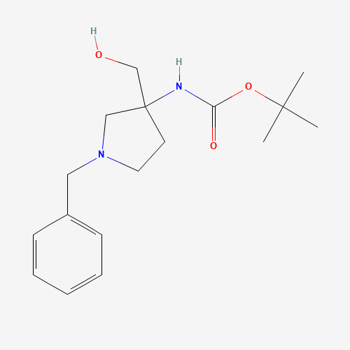 tert-Butyl 1-benzyl-3-(hydroxymethyl)pyrrolidin-3-ylcarbamate (CAS: 475469-14-8) - Related Chemical Product