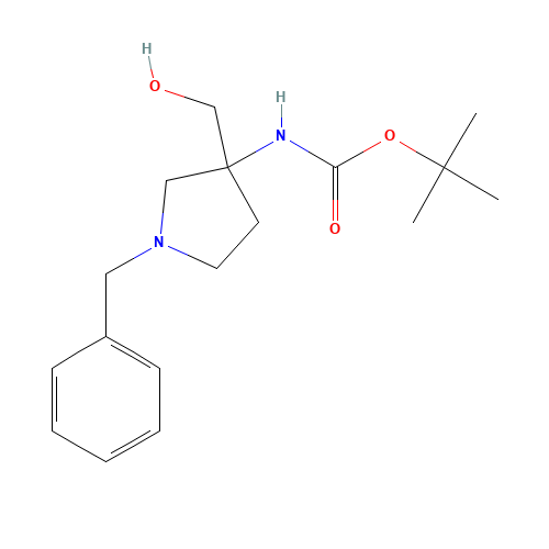 tert-Butyl 1-benzyl-3-(hydroxymethyl)pyrrolidin-3-ylcarbamate (CAS: 475469-14-8) - Related Chemical Product