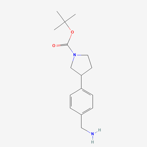 tert-Butyl 3-(4-(aminomethyl)phenyl)pyrrolidine-1-carboxylate (CAS: 885270-22-4) - Related Chemical Product