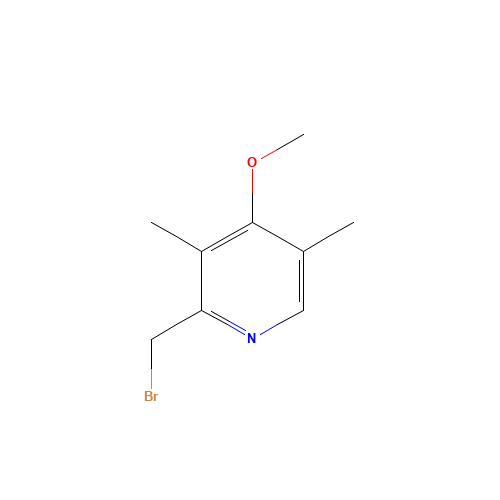 2-(Bromomethyl)-4-methoxy-3,5-dimethylpyridine (CAS: 780752-32-1) - Related Chemical Product