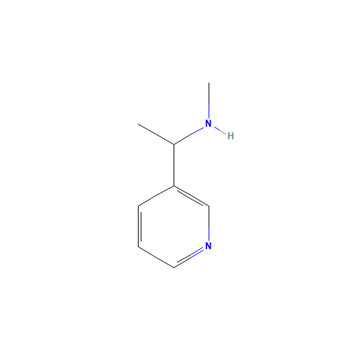 N-Methyl-1-(pyridin-3-yl)ethanamine (CAS: 120741-33-5) - Related Chemical Product