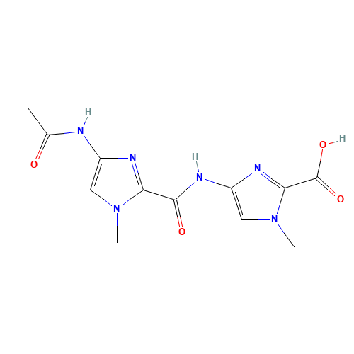 4-(4-Acetamido-1-methyl-1H-imidazole-2-carboxamido )-1-methyl-1H-imidazole-2-carboxylic acid (CAS: 484017-92-7) - Related Chemical Product