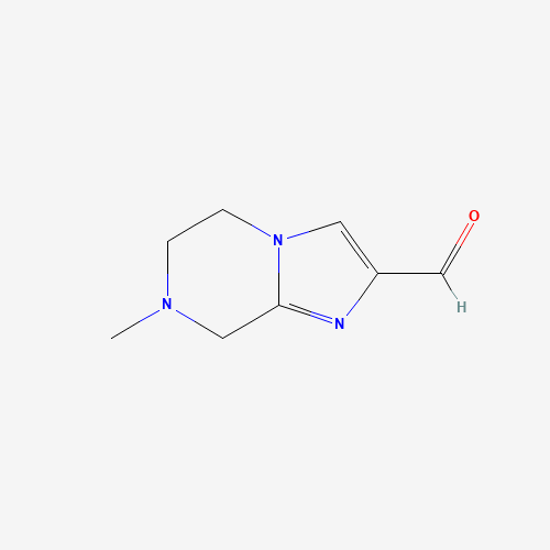 7-Methyl-5,6,7,8-tetrahydroimidazo[1,2-a]pyrazine-2-carbaldehyde (CAS: 623564-20-5) - Related Chemical Product