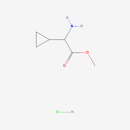 Methyl 2-amino-2-cyclopropylacetate hydrochloride (CAS: 535936-86-8) - Related Chemical Product