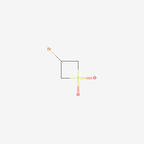 3-Bromothietane 1,1-dioxide (CAS: 59463-72-8) - Chemical Structure and Molecular Formula 