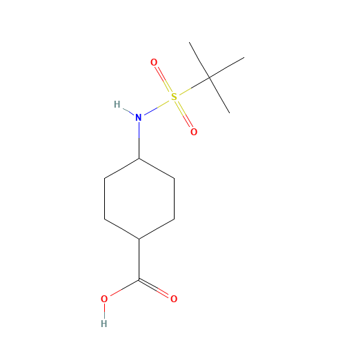 (1R,4R)-4-(1,1-Dimethylethylsulfonamido)-cyclohexanecarboxylic acid (CAS: 342578-12-5) - Related Chemical Product