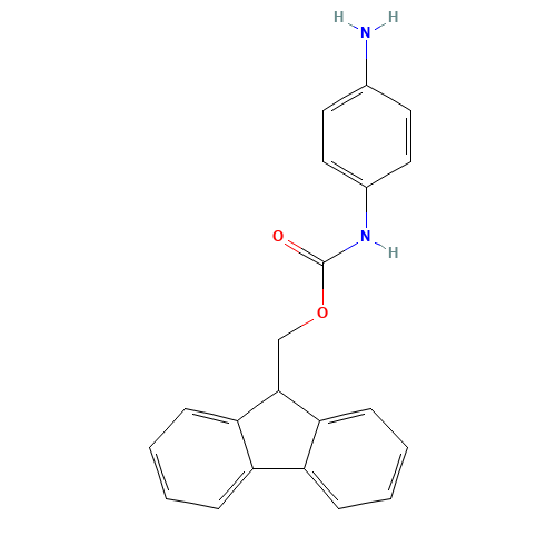 (9H-Fluoren-9-yl)methyl 4-aminophenylcarbamate (CAS: 205688-13-7) - Related Chemical Product