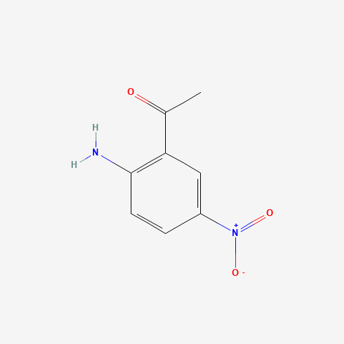 1-(2-Amino-5-nitrophenyl)ethanone (CAS: 32580-41-9) - Chemical Structure and Molecular Formula 