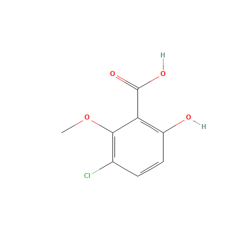3-Chloro-6-hydroxy-2-methoxybenzoic acid (CAS: 146984-79-4) - Related Chemical Product