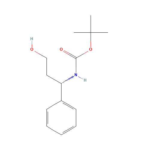 (S)-N-Boc-3-amino-3-phenyl-propan-1-ol (CAS: 718611-17-7) - Related Chemical Product