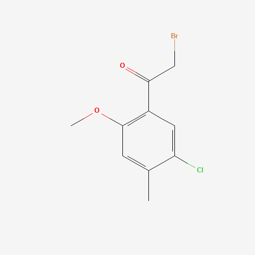 2-Bromo-1-(5-chloro-2-methoxy-4-methylphenyl)-ethanone (CAS: 683274-74-0) - Related Chemical Product