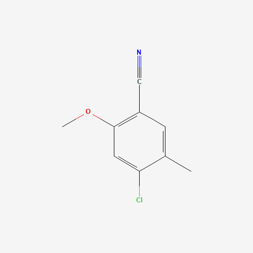 4-Chloro-2-methoxy-5-methylbenzonitrile (CAS: 755027-31-7) - Related Chemical Product