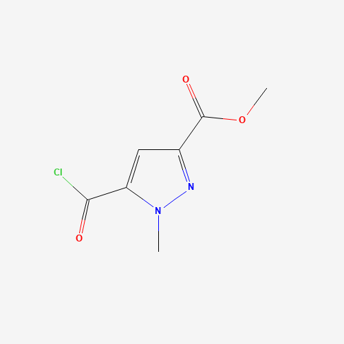 Methyl 5-(chlorocarbonyl)-1-methyl-1H-pyrazole-3-carboxylate (CAS: 203792-49-8) - Related Chemical Product