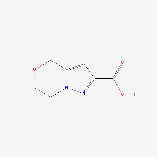 6,7-Dihydro-4H-pyrazolo[5,1-c][1,4]oxazine-2-carboxylic acid (CAS: 1219694-53-7) - Related Chemical Product