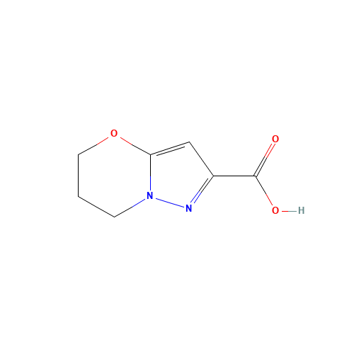 6,7-Dihydro-5H-pyrazolo[5,1-b][1,3]oxazine-2-carboxylic acid (CAS: 718621-99-9) - Related Chemical Product