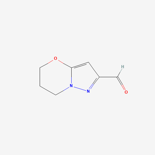 6,7-Dihydro-5H-pyrazolo[5,1-b][1,3]oxazine-2-carbaldehyde (CAS: 623565-63-9) - Related Chemical Product