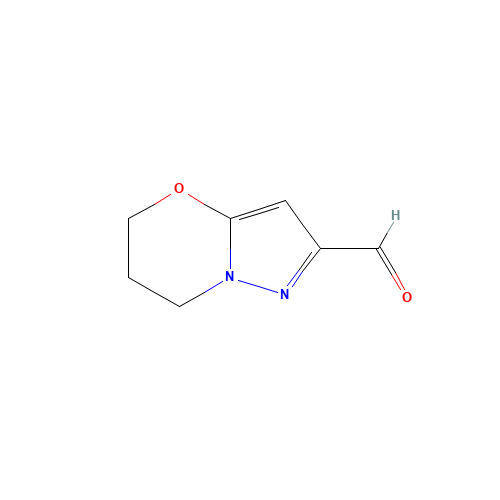 6,7-Dihydro-5H-pyrazolo[5,1-b][1,3]oxazine-2-carbaldehyde (CAS: 623565-63-9) - Related Chemical Product