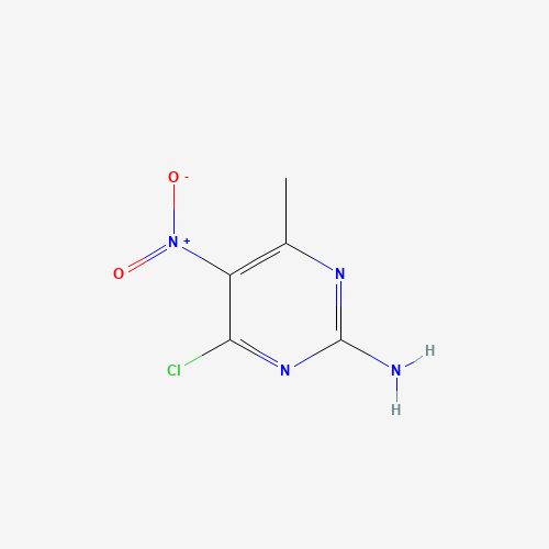 4-Chloro-6-methyl-5-nitropyrimidin-2-amine (CAS: 13162-24-8) - Related Chemical Product