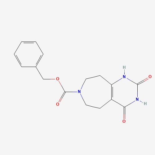 Benzyl 2,4-dioxo-3,4,5,6,8,9-hexahydro-1H-pyrimido[4,5-d]azepine-7(2H)-carboxylate (CAS: 1207369-43-4) - Related Chemical Product