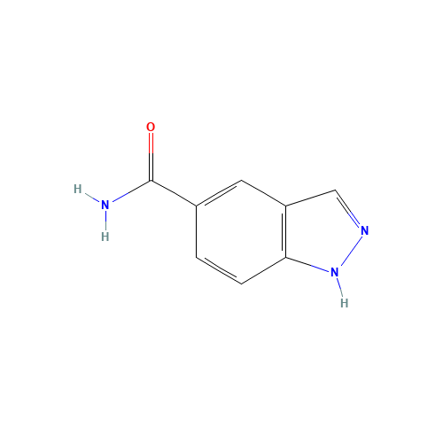 1H-Indazole-5-carboxamide (CAS: 478829-34-4) - Related Chemical Product
