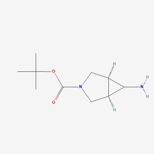 trans-tert-Butyl 6-amino-3-azabicyclo[3.1.0]-hexane-3-carboxylate (CAS: 273206-92-1) - Related Chemical Product