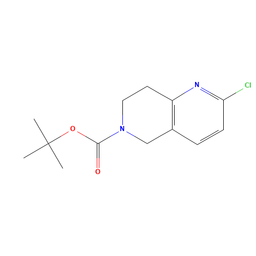 tert-Butyl 2-chloro-7,8-dihydro-1,6-naphthyridine-6(5H)-carboxylate (CAS: 1151665-15-4) - Related Chemical Product