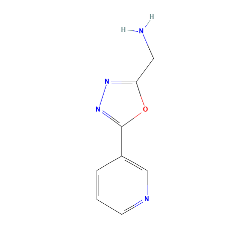 (5-(Pyridin-3-yl)-1,3,4-oxadiazol-2-yl)methanamine (CAS: 737690-96-9) - Related Chemical Product