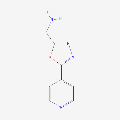 (5-(Pyridin-4-yl)-1,3,4-oxadiazol-2-yl)methanamine (CAS: 803603-49-8) - Related Chemical Product