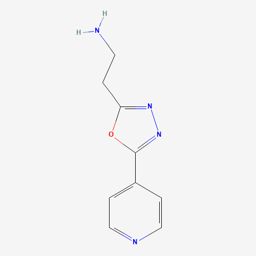 2-(5-(Pyridin-4-yl)-1,3,4-oxadiazol-2-yl)-ethanamine (CAS: 933722-78-2) - Related Chemical Product