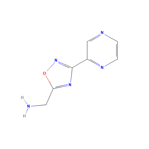 (3-(Pyrazin-2-yl)-1,2,4-oxadiazol-5-yl)methanamine (CAS: 1157834-49-5) - Related Chemical Product