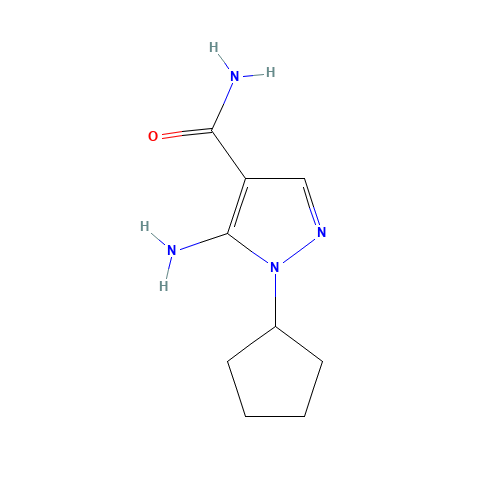 5-Amino-1-cyclopentyl-1H-pyrazole-4-carboxamide (CAS: 666235-33-2) - Related Chemical Product