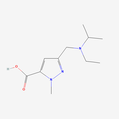 3-((Ethyl(isopropyl)amino)methyl)-1-methyl-1H-pyrazole-5-carboxylic acid (CAS: 1223748-32-0) - Related Chemical Product