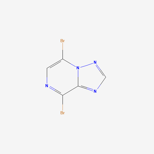 5,8-Dibromo-[1,2,4]triazolo[1,5-a]pyrazine (CAS: 959755-46-5) - Related Chemical Product