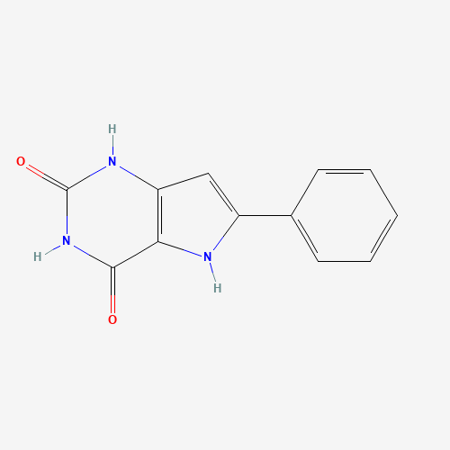 6-Phenyl-5H-pyrrolo[3,2-d]pyrimidine-2,4-diol (CAS: 34771-39-6) - Related Chemical Product